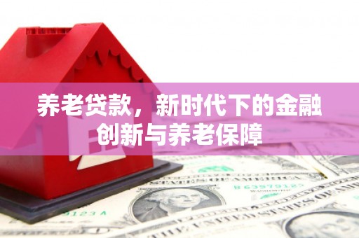 沈北新区养老贷款，新时代下的金融创新与养老保障