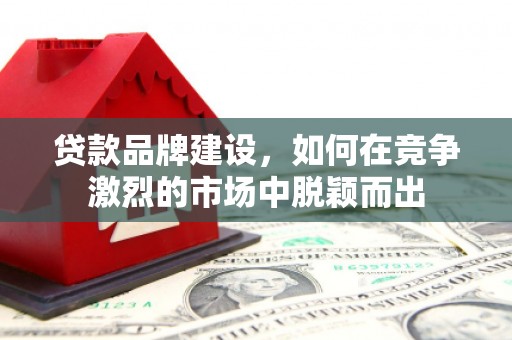 温岭贷款品牌建设，如何在竞争激烈的市场中脱颖而出