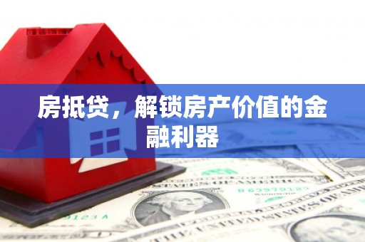 丰顺房抵贷，解锁房产价值的金融利器