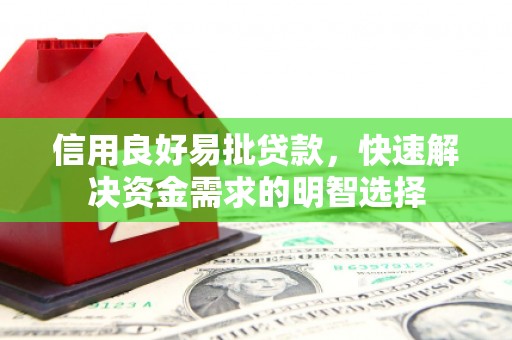 巴塘信用良好易批贷款，快速解决资金需求的明智选择