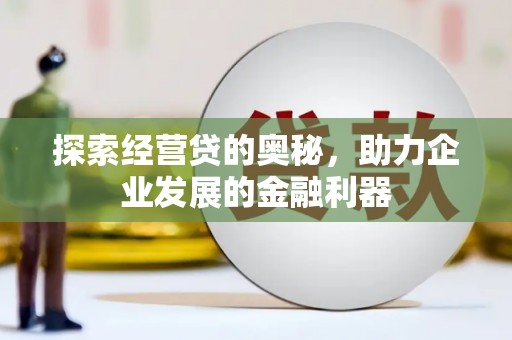 顺庆探索经营贷的奥秘，助力企业发展的金融利器
