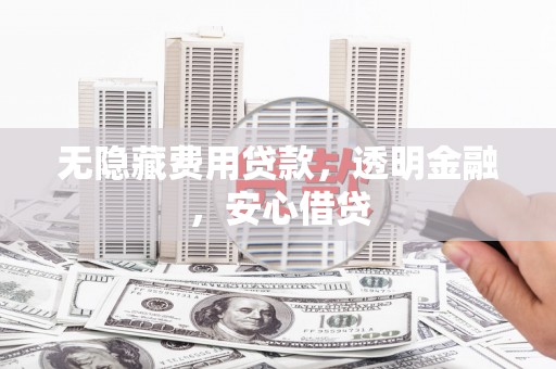林园无隐藏费用贷款，透明金融，安心借贷