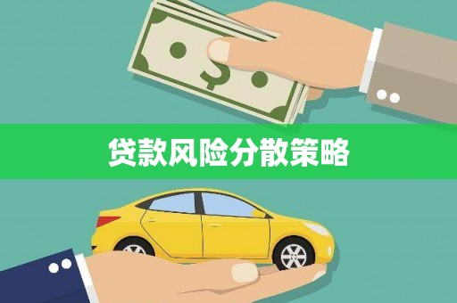 阿巴嘎旗贷款风险分散策略