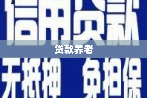 宁夏贷款养老