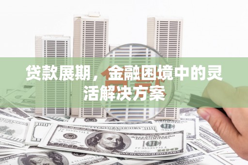 高埗贷款展期，金融困境中的灵活解决方案