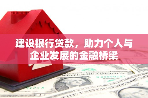 玉树建设银行贷款，助力个人与企业发展的金融桥梁