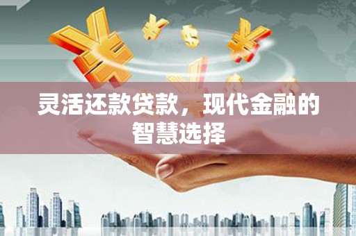 庄浪灵活还款贷款，现代金融的智慧选择