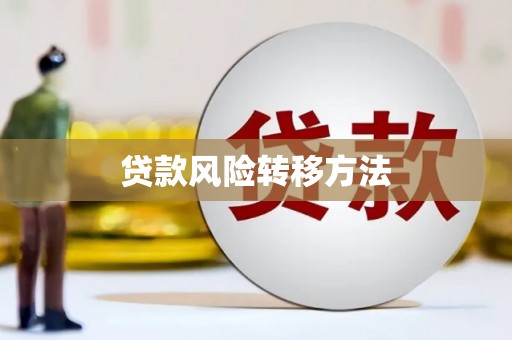 梧州贷款风险转移方法