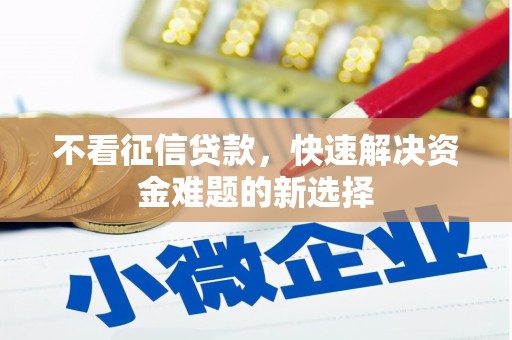 金山不看征信贷款，快速解决资金难题的新选择