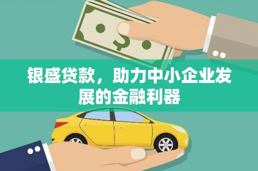 遂昌银盛贷款，助力中小企业发展的金融利器