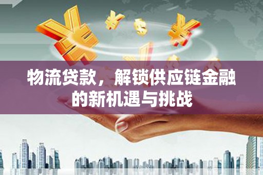 利津物流贷款，解锁供应链金融的新机遇与挑战