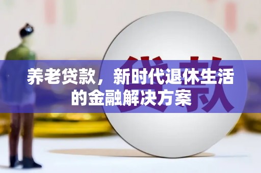 学甲养老贷款，新时代退休生活的金融解决方案