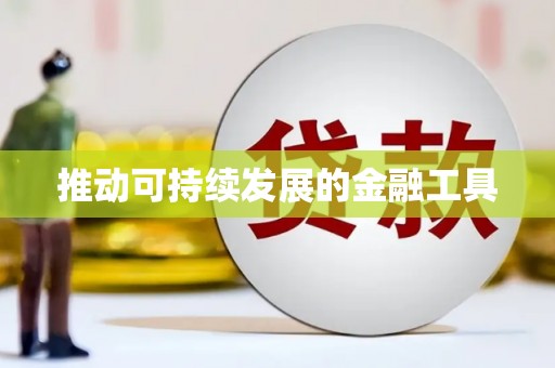 迎泽推动可持续发展的金融工具