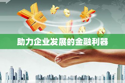 武山助力企业发展的金融利器