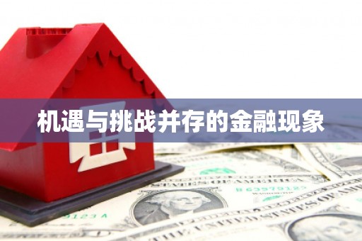 唐县机遇与挑战并存的金融现象